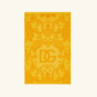 dolce gabbana casa cotton towels orange set of 5