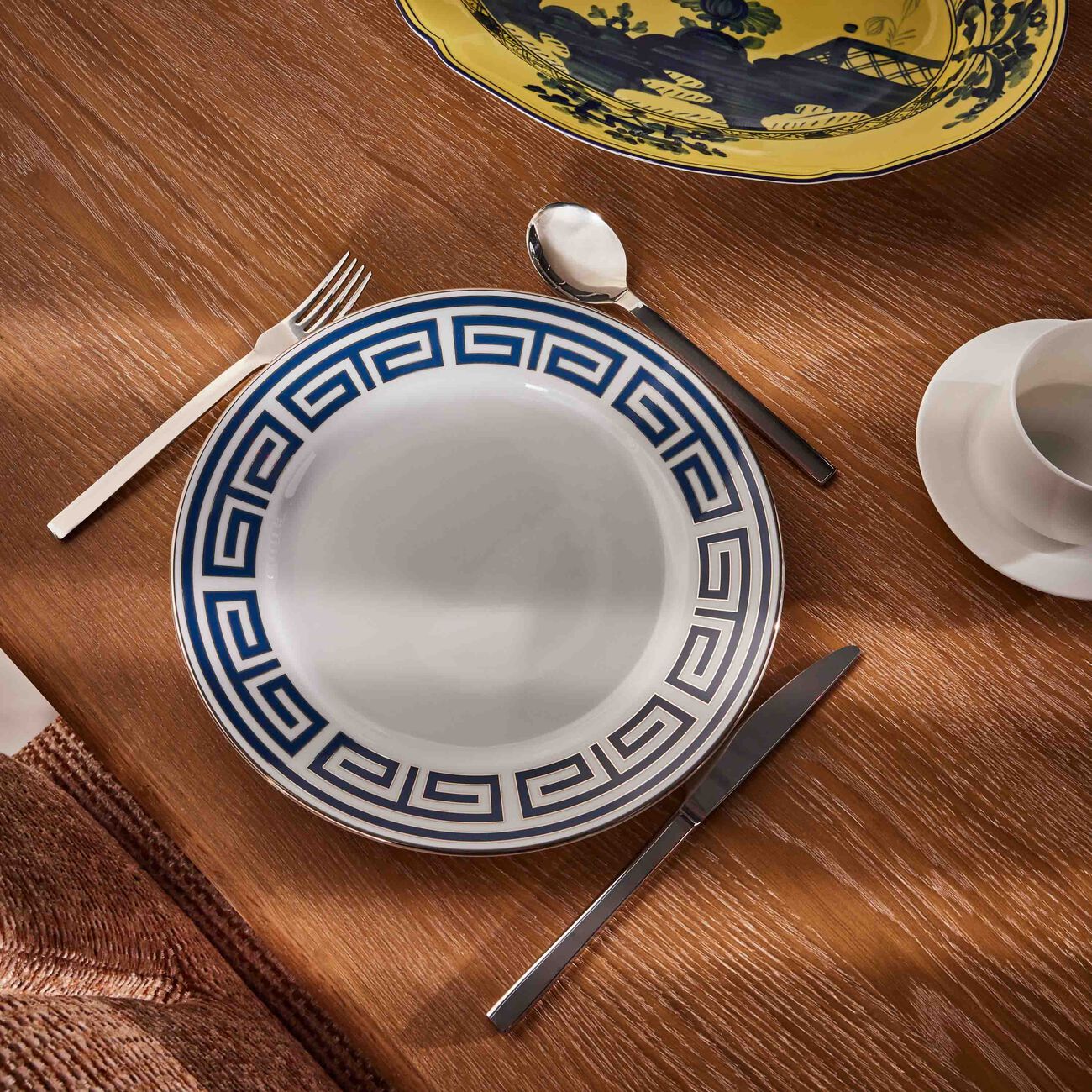 Labirinto Blue Dinner Plate Blue ginori 1735 labirinto blue dinner plate blue