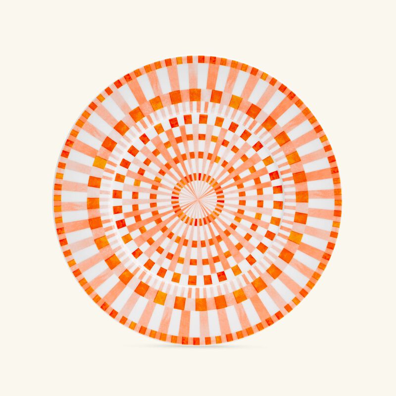 Terra Rosa Charger Plate Round Orange 29cm bernardaud terra rosa charger plate round orange 29cm