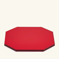 kim seybert rouge 540 coaster red set of 6