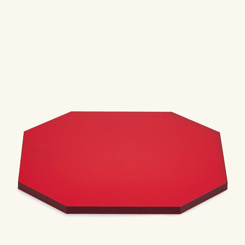 kim seybert rouge 540 coaster red set of 6