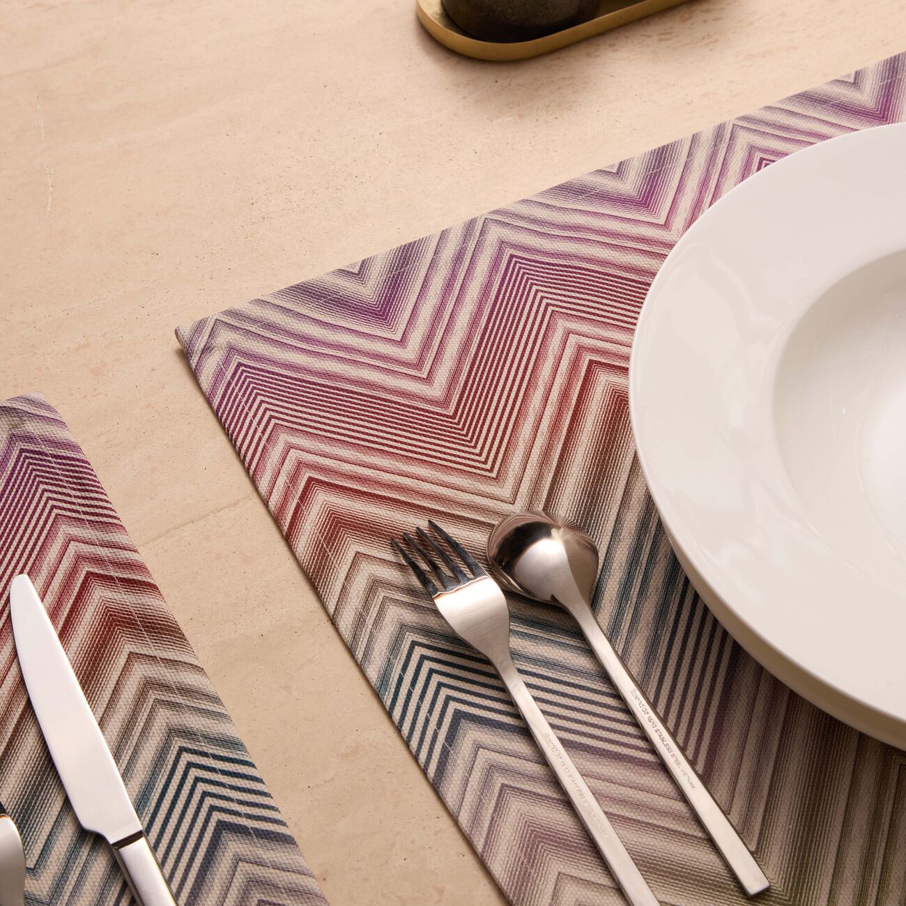 missoni home marea placemats multicolor set of 2