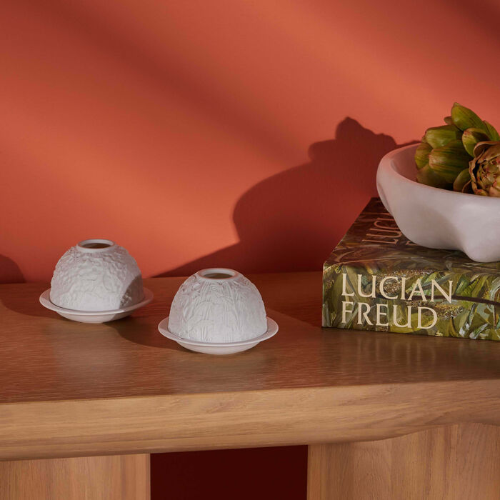 bernardaud cerisier en fleur lithophanie