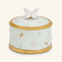 villari butterfly trinket box blue