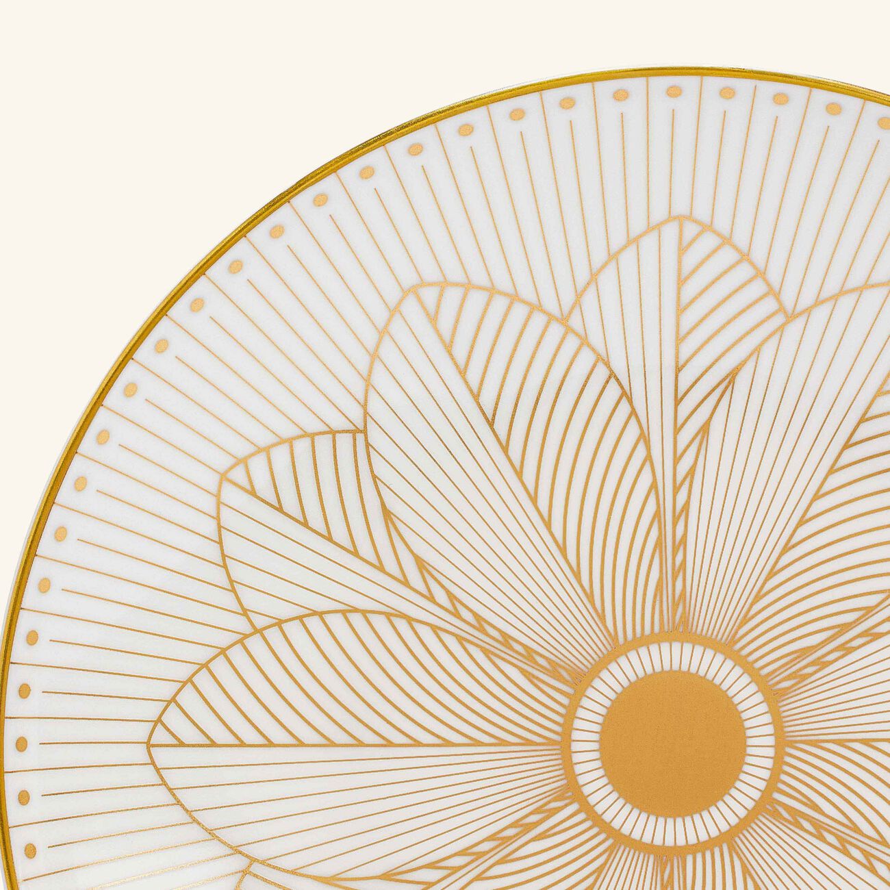 christofle malmaison imp riale bread plate round gold 16cm