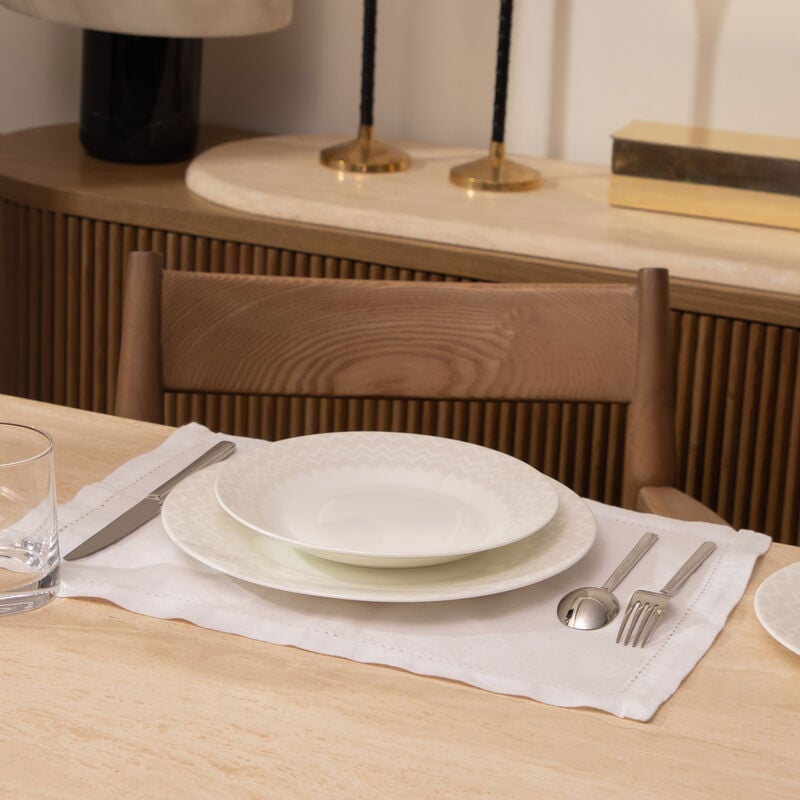 missoni home zig zag soup plate white 22 cm set of 2