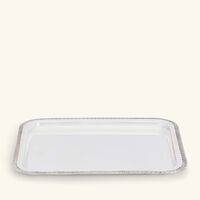 christofle malmaison serving tray rectangular small silver plated 20cm