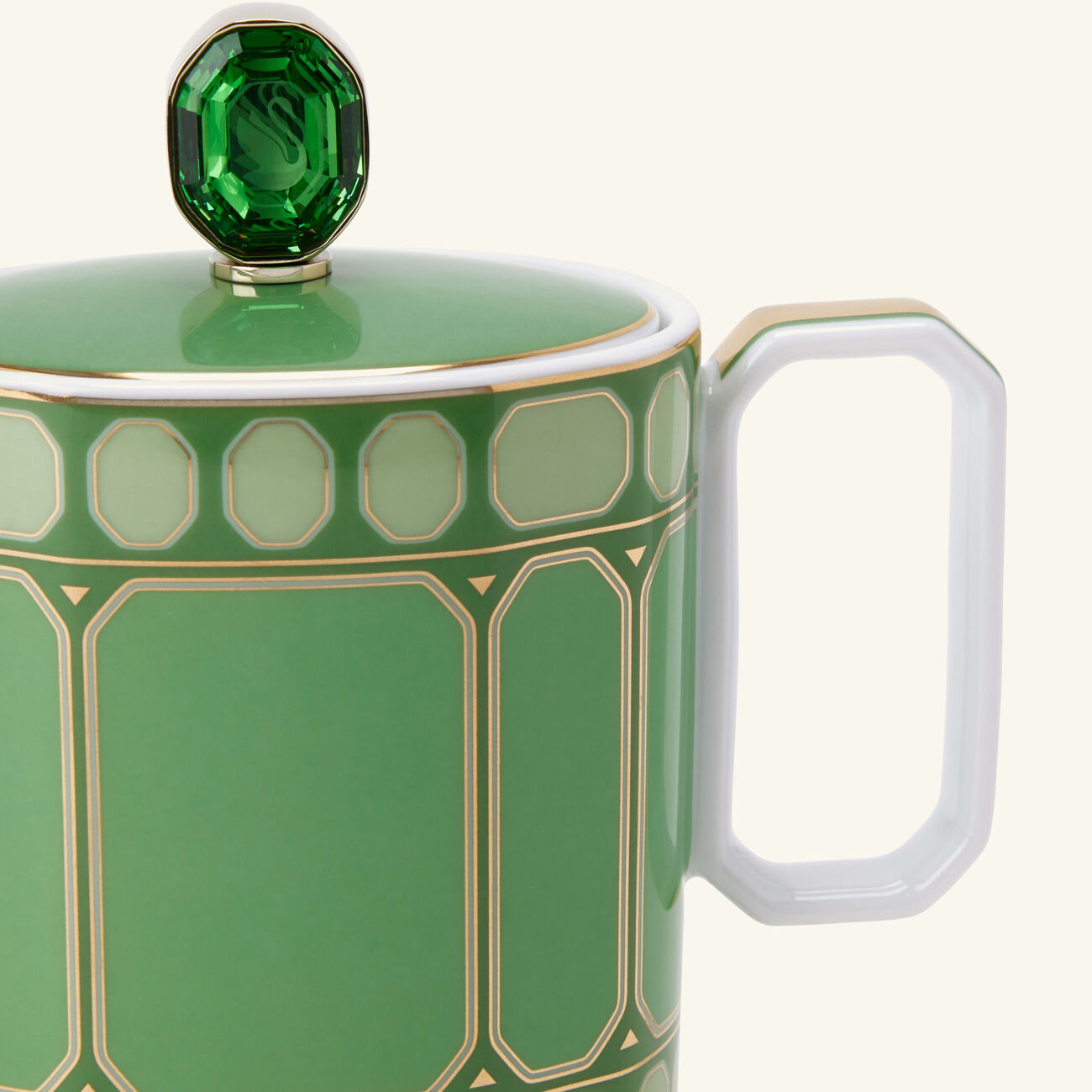 rosenthal signum fern milk pitcher green