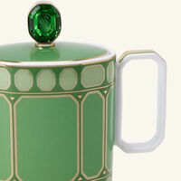 rosenthal signum fern milk pitcher green