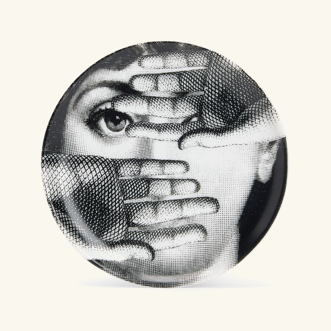 Tema e Variazioni No.154 Coaster Grey fornasetti tema e variazioni no 154 coaster grey