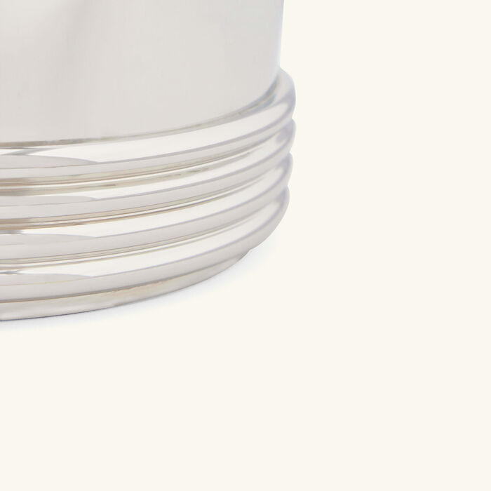 ralph lauren home thorpe ice bucket with tongs silver