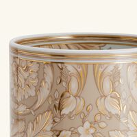 versace barocco beige vase round medium