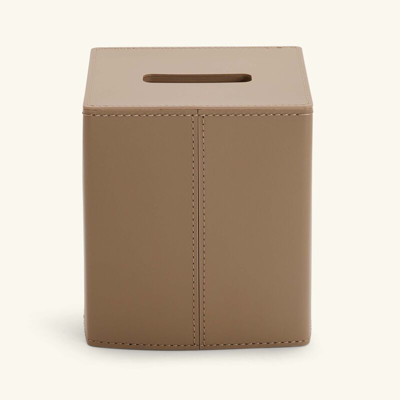 giobagnara narciso square tissue box brown
