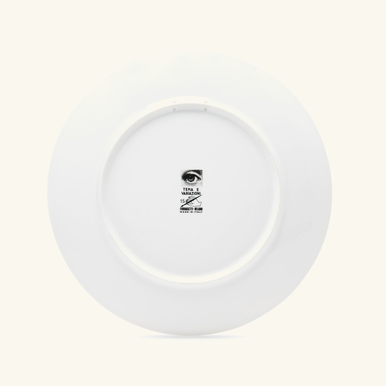 Tema e Variazioni no.15 Wall Plate White fornasetti tema e variazioni no 15 wall plate white