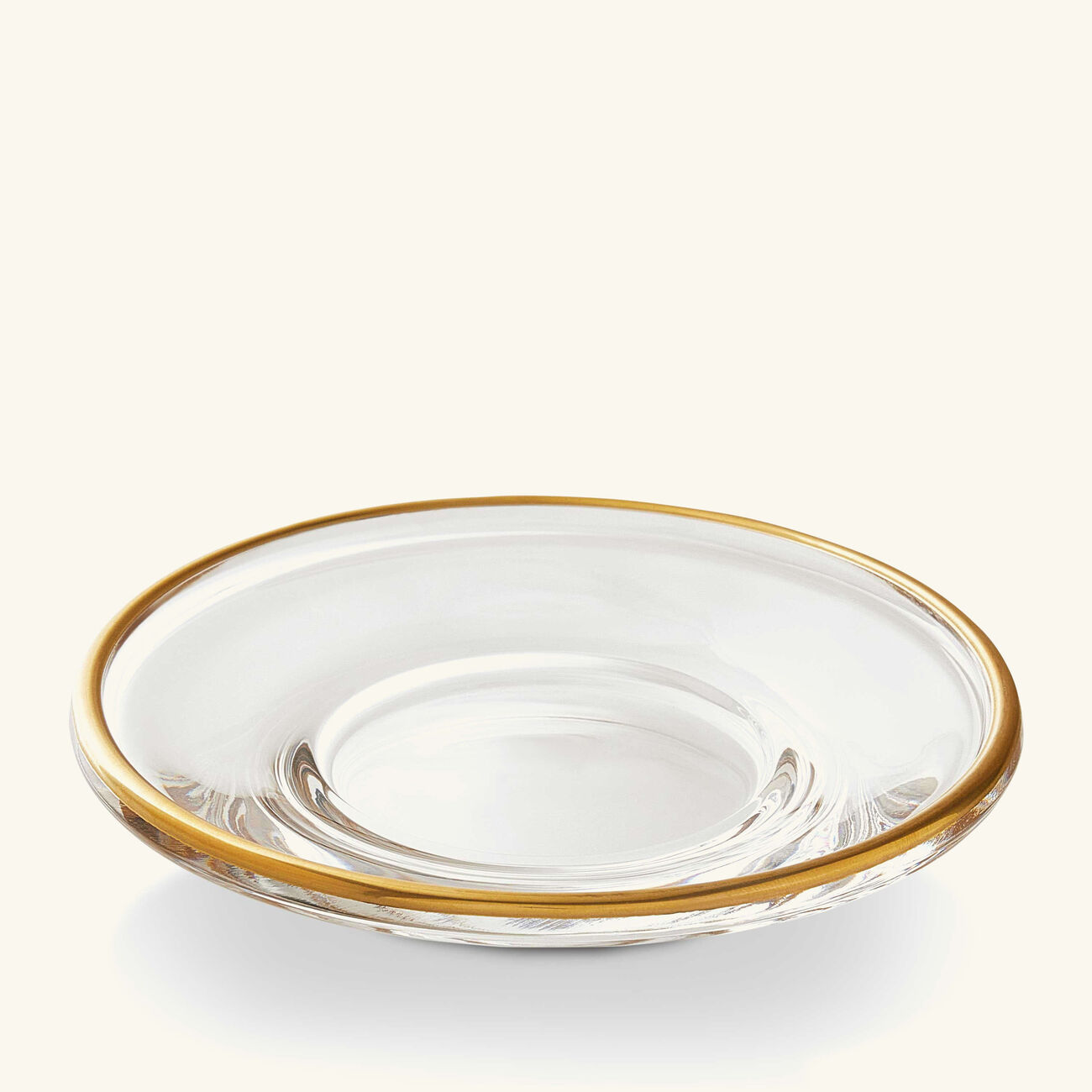 mario cioni c tea cup saucer clear