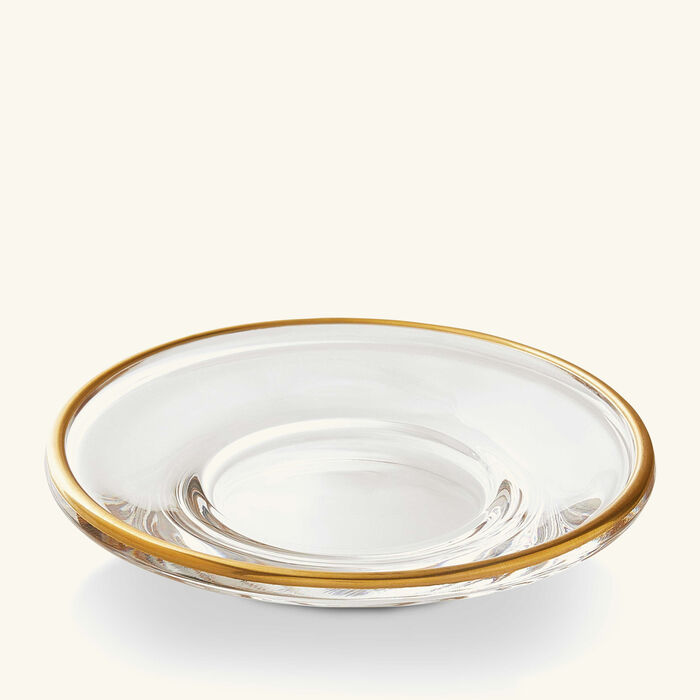 mario cioni c tea cup saucer clear