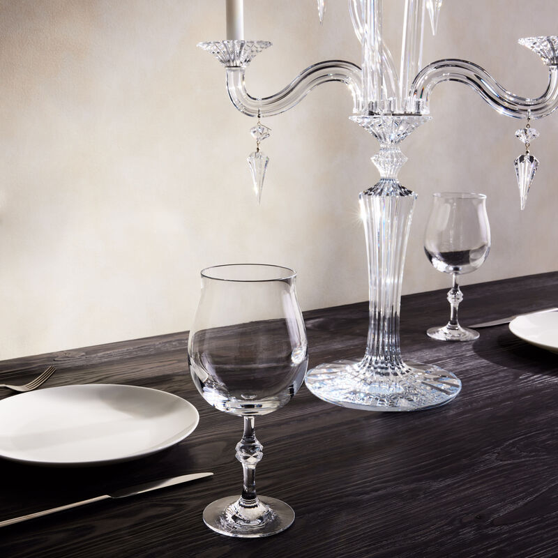 baccarat passion wine glass clear set of 2