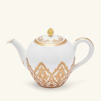 bernardaud venise tea pot gold