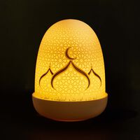 lladro diyaa dome lamp white