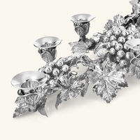 Vine Leaves Candelabra Silver 9 Candles buccellati vine leaves candelabra silver 9 candles
