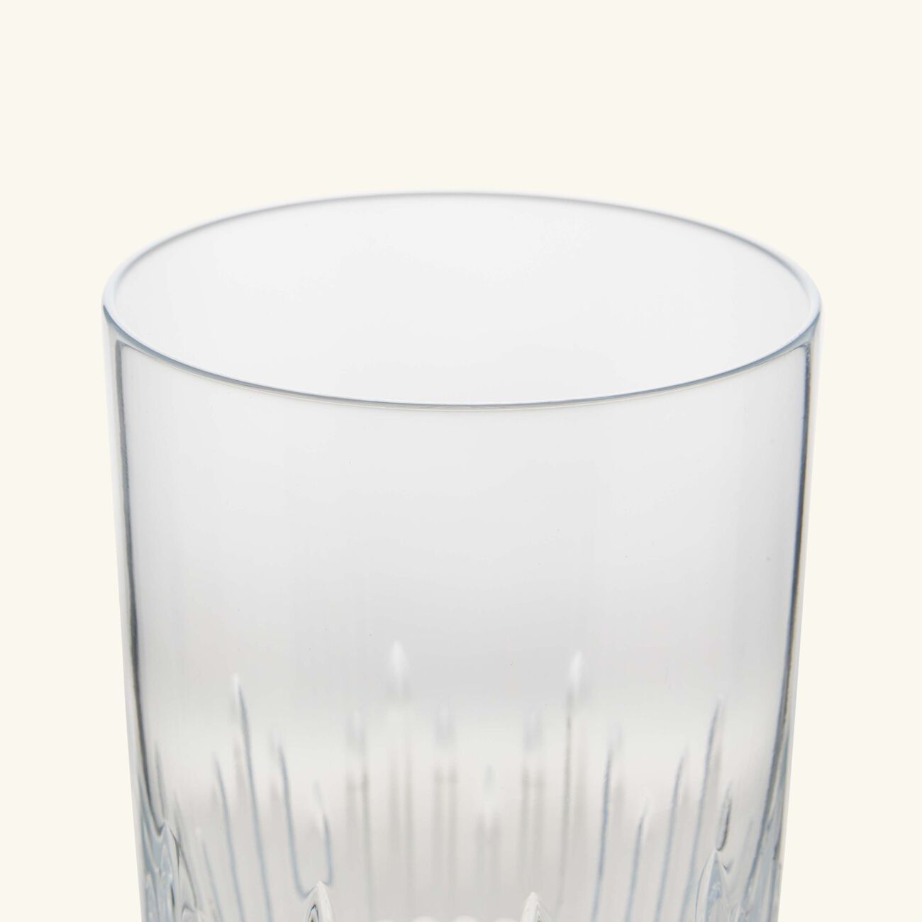 baccarat nancy drinking glass clear set of 2
