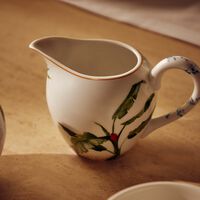 bernardaud tropiques milk pitcher blue