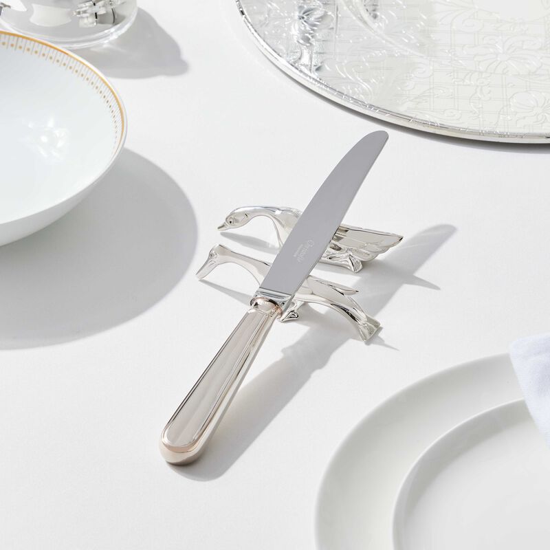 christofle gallia knife rest silver plated set of 2