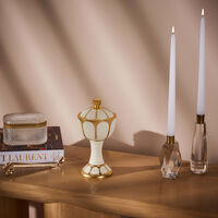 villari amour incense burner white