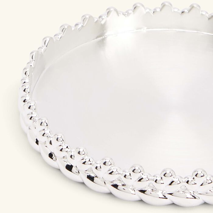 كريستوفل حامل الشموع بابيلون مطلي بالفضة