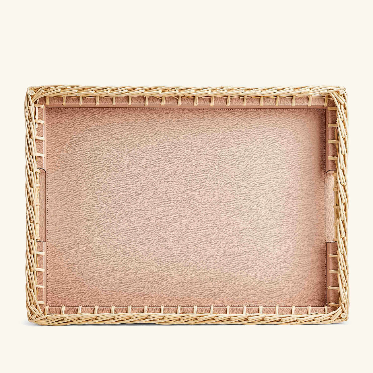 Giverny Serving Tray Rectangular Medium Pink giobagnara giverny serving tray rectangular medium pink