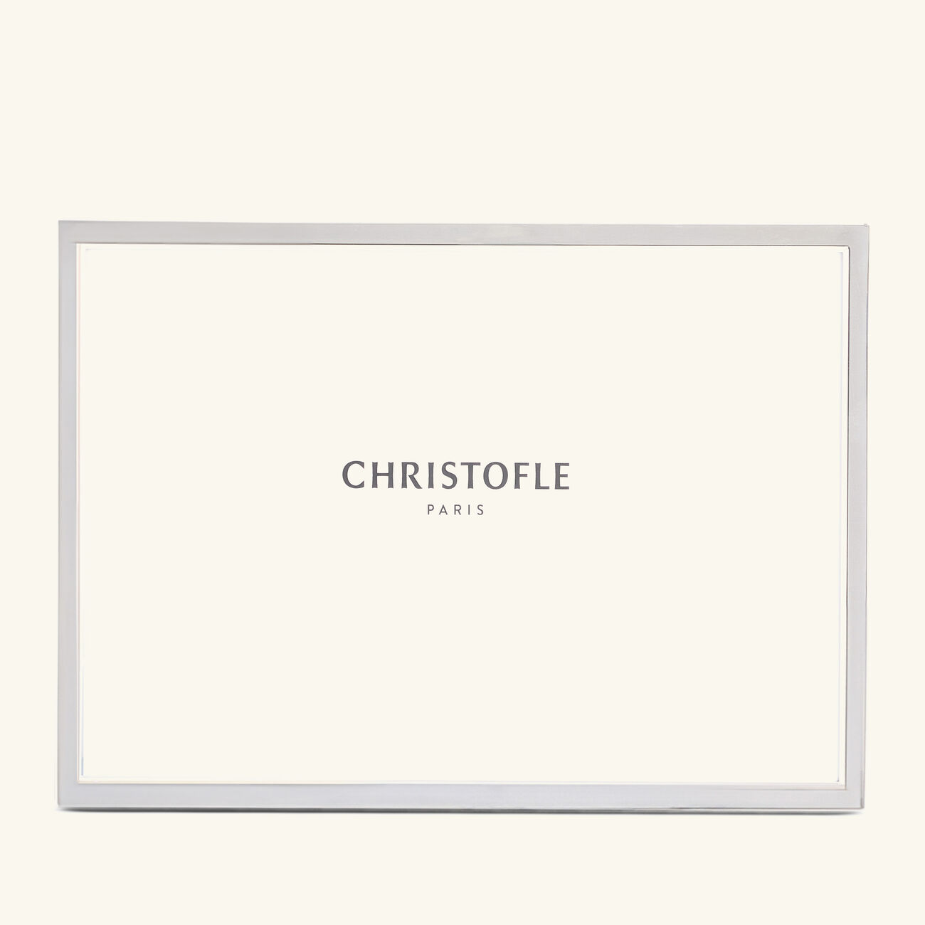 christofle uni picture frame silver plated 21x29cm