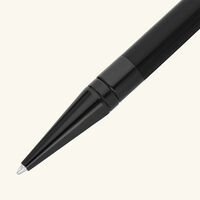 st dupont d initial memento mori ballpoint pen black