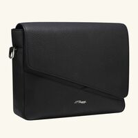 st dupont neo capsule messenger bag black