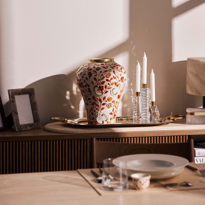 villari taormina vase large red