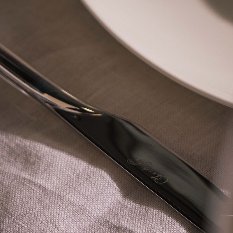 كريستوفل سكين الطعام كاروسيل المطلية بالفضة