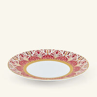 haviland reves du nil pourpre salad plate red 21cm