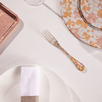 christofle jardin d eden fork gold