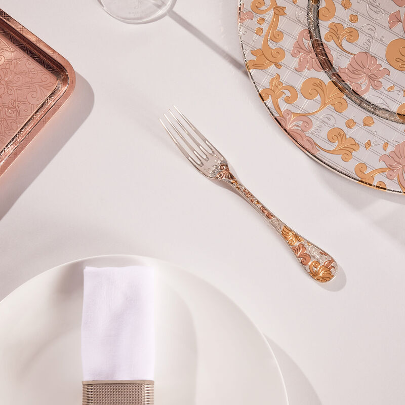 christofle jardin d eden fork gold