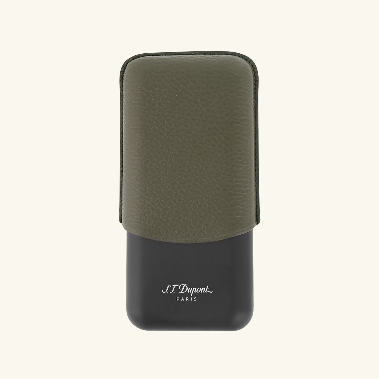 اس تي دوبون حافظة سيجار بنية