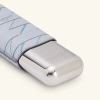 st dupont monogram 1872 2 cigar case gray
