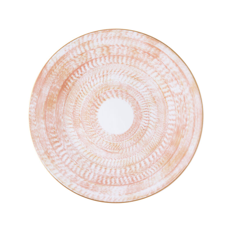 Agate Bicolore Coupe Persentation Plate, large