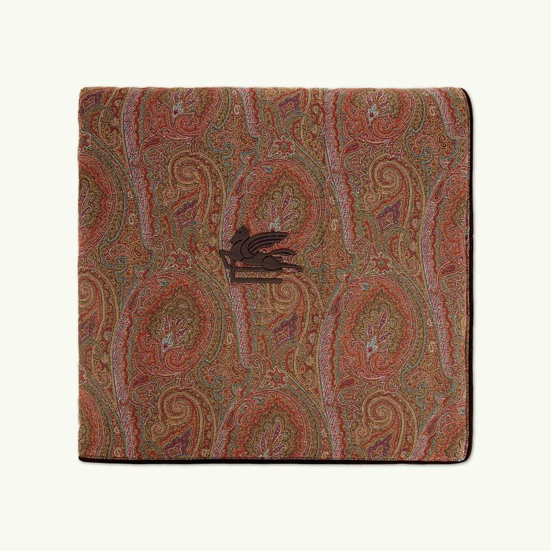 etro arnica quilted throw brown