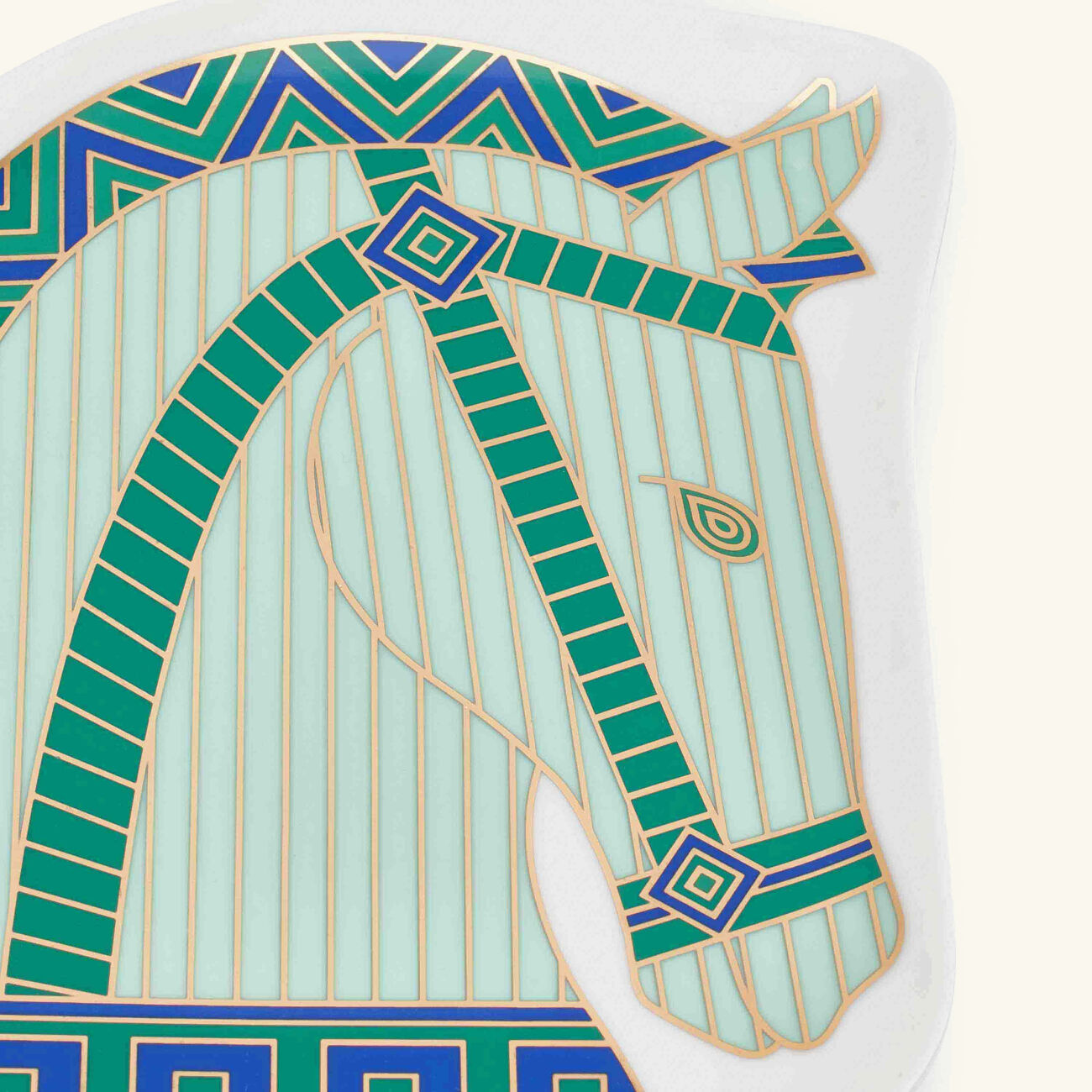 jonathan adler luxembourg horse trinket tray small