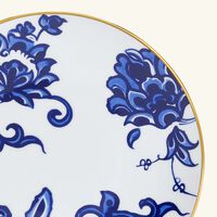 bernardaud prince bleu bread butter plate round blue 16cm