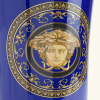 versace medusa vase medium blue