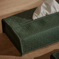 giobagnara elie saab monogram tissue holder agata green