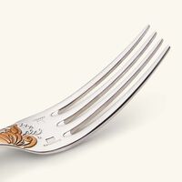 christofle jardin d eden fork gold