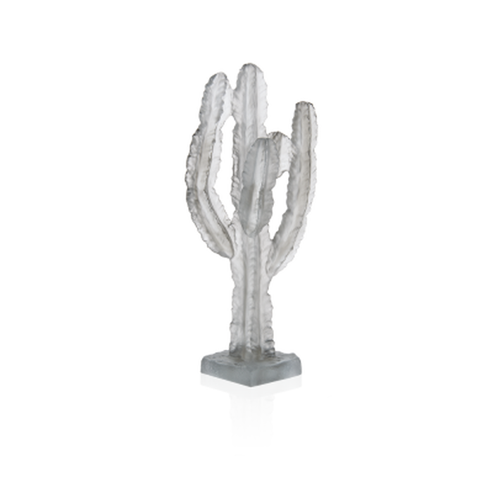 Cactus Sculpture Medium Grey daum cactus sculpture medium grey