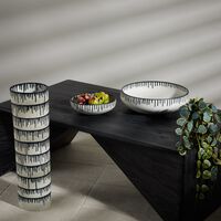 لوبجيه قطعة ديكور مركزية توكاسو بيضاء