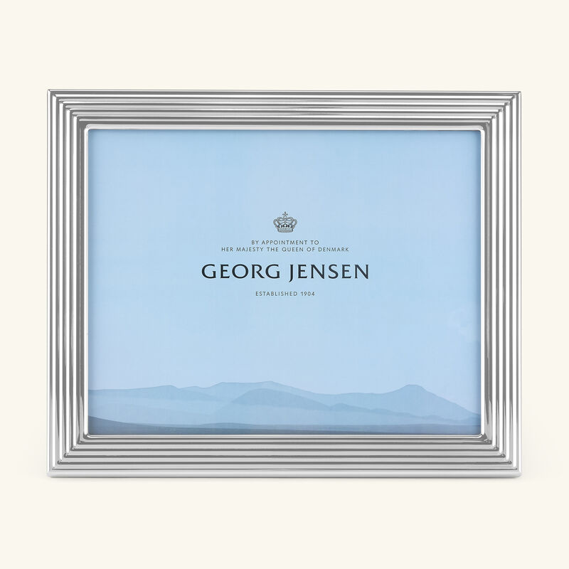 georg jensen bernadotte picture frame silver large